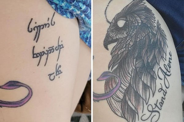 Excellent Tattoo Cover-Up (22 pics)