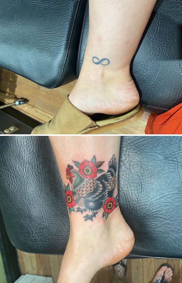 Excellent Tattoo Cover-Up (22 pics)