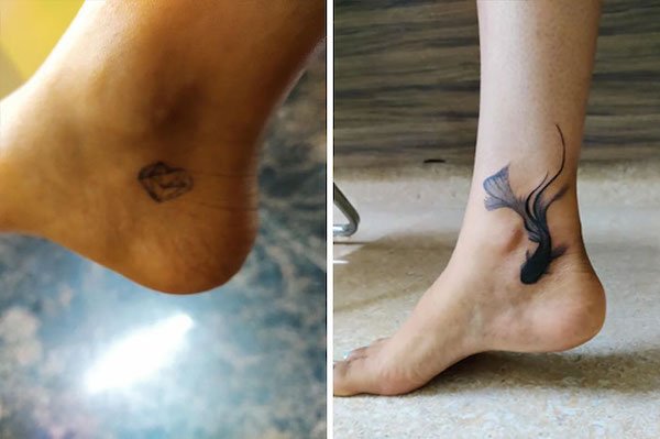 Excellent Tattoo Cover-Up (22 pics)