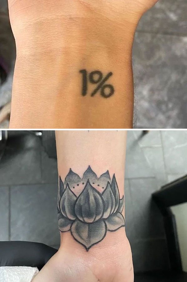 Excellent Tattoo Cover-Up (22 pics)