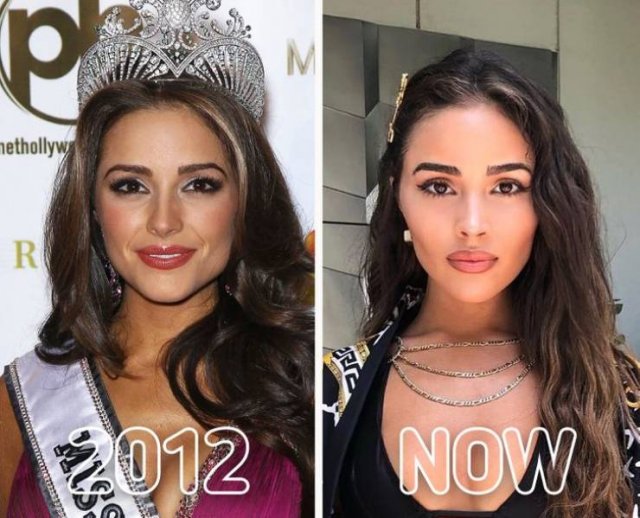 Beauty Queens Then And Now (12 pics) Beauty Queens Then And Now (12 pics)