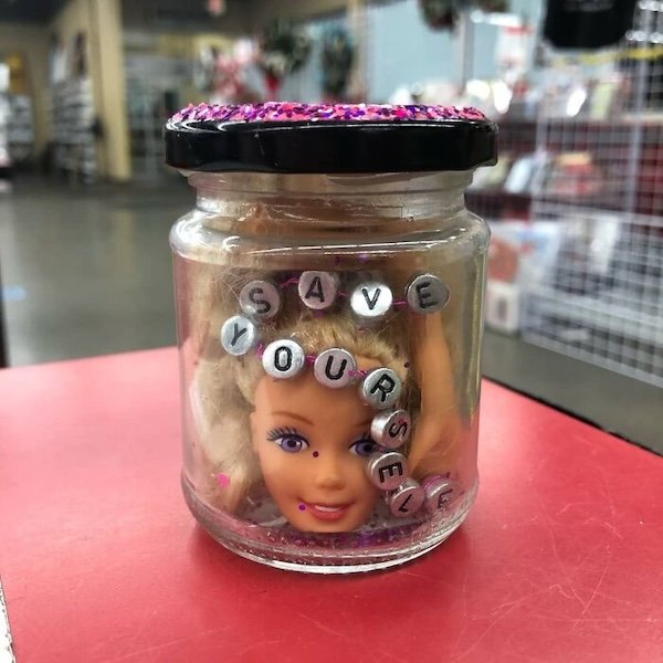 Weird Finds In Thrift Shops (38 pics)