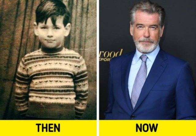 Hollywood Stars Then And Now (17 pics)