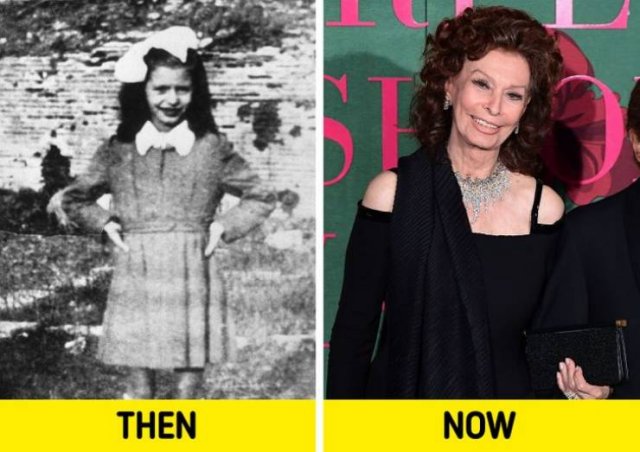 Hollywood Stars Then And Now (17 pics)