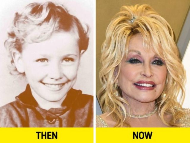 Hollywood Stars Then And Now (17 pics)