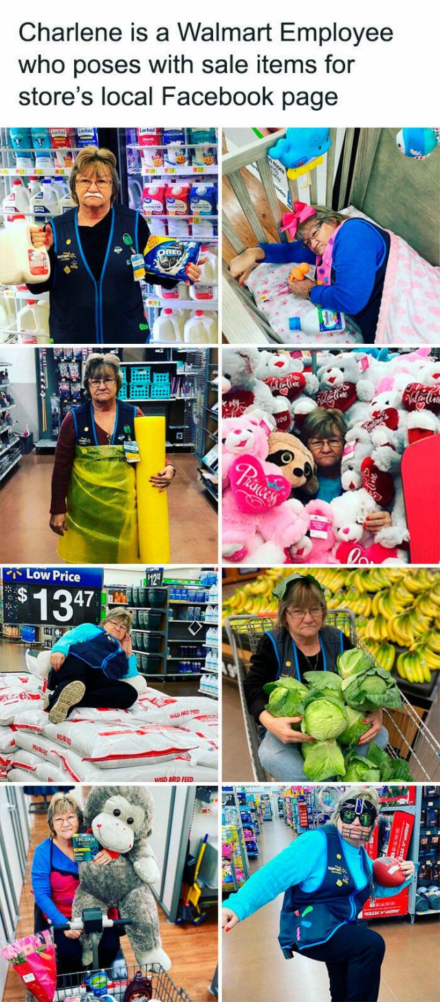 Strange And Funny People In Shops (34 pics)
