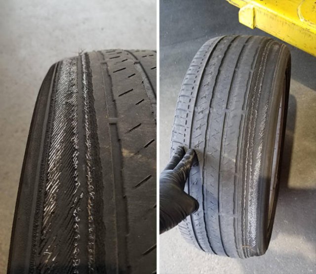 Tire Shop Workers Share Their Findings (28 pics)