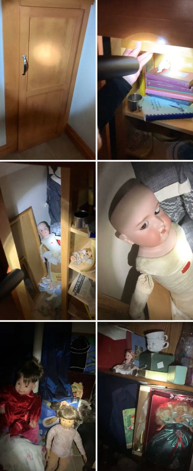 Creepy Finds In New Houses (36 pics)