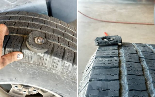 Tire Shop Workers Share Their Findings (28 pics)