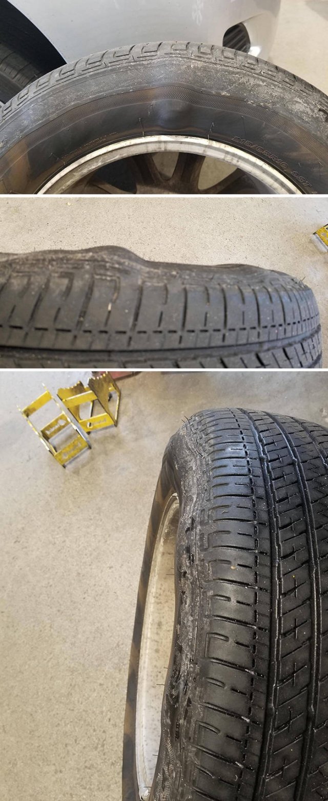 Tire Shop Workers Share Their Findings (28 pics)