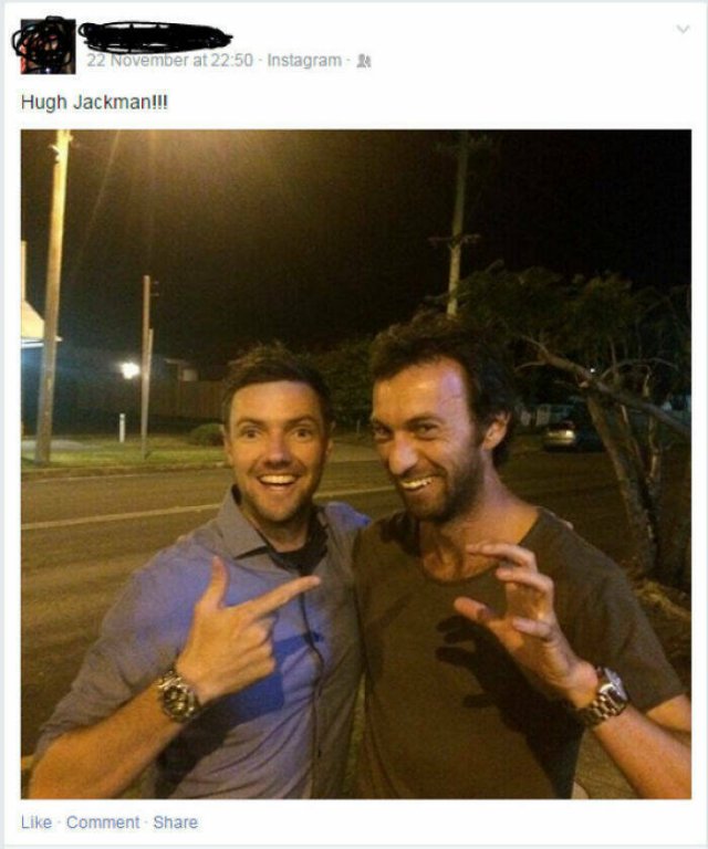 Funny Encounters With Celebrity Doppelgangers (24 pics)