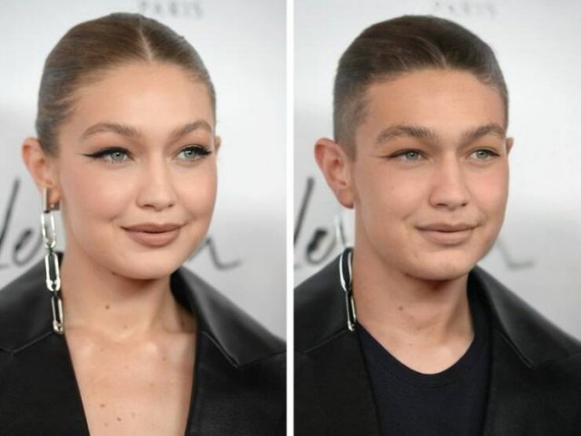 Famous Women If They Were Men (18 pics) Famous Women If They Were Men (18 pics)