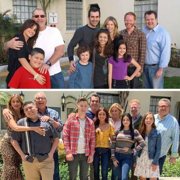 TV Show And Movie Characters Then And Now (17 pics)