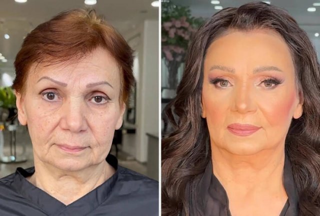 Women With And Without Makeup (24 pics)