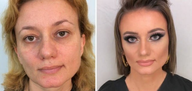 Women With And Without Makeup (24 pics)