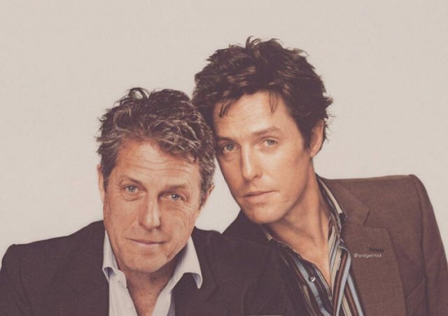 Celebrities ''Meet'' Younger Versions Of Themselves (18 pics) Celebrities ''Meet'' Younger Versions Of Themselves (18 pics)