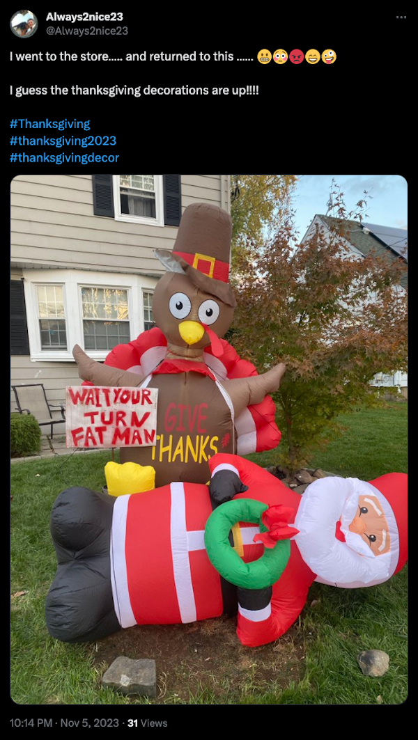 Unusual Thanksgiving Decorations (24 pics)