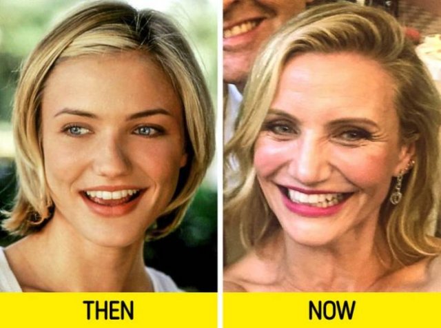 Celebrities Then And Now (10 pics)