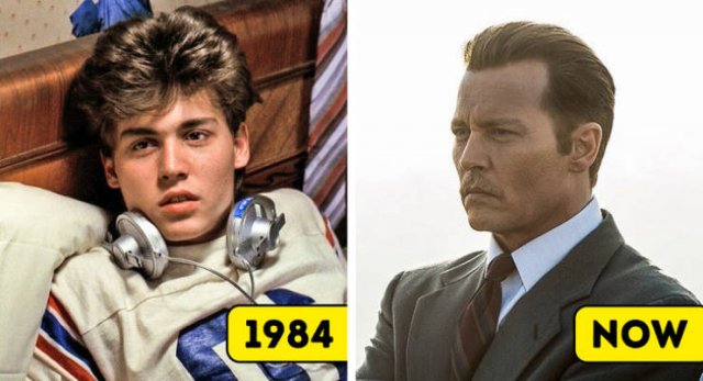 Actors And Actresses In Their First And Late Roles (15 pics)