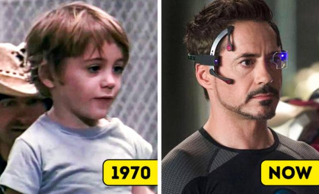 Actors And Actresses In Their First And Late Roles (15 pics)