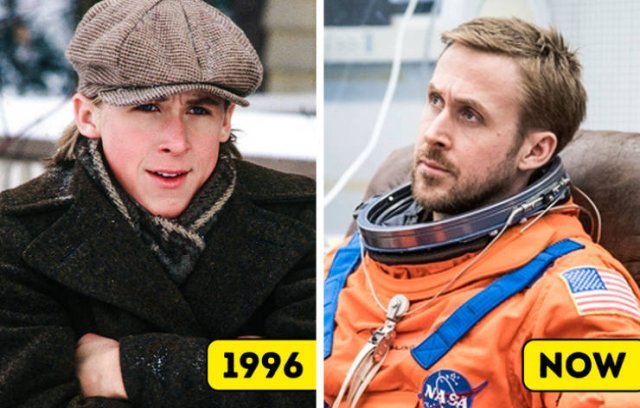 Actors And Actresses In Their First And Late Roles (15 pics)