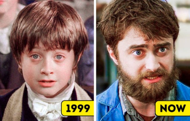 Actors And Actresses In Their First And Late Roles (15 pics)