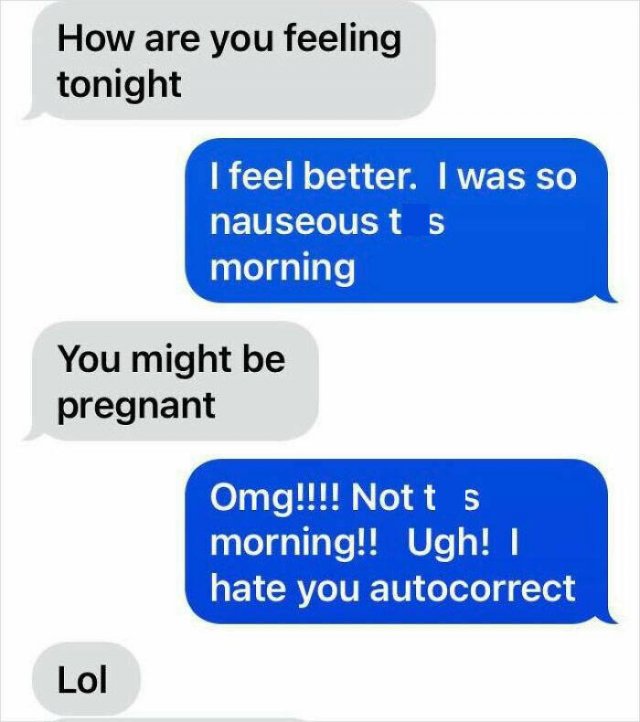 Autocorrect Fails (21 pics)