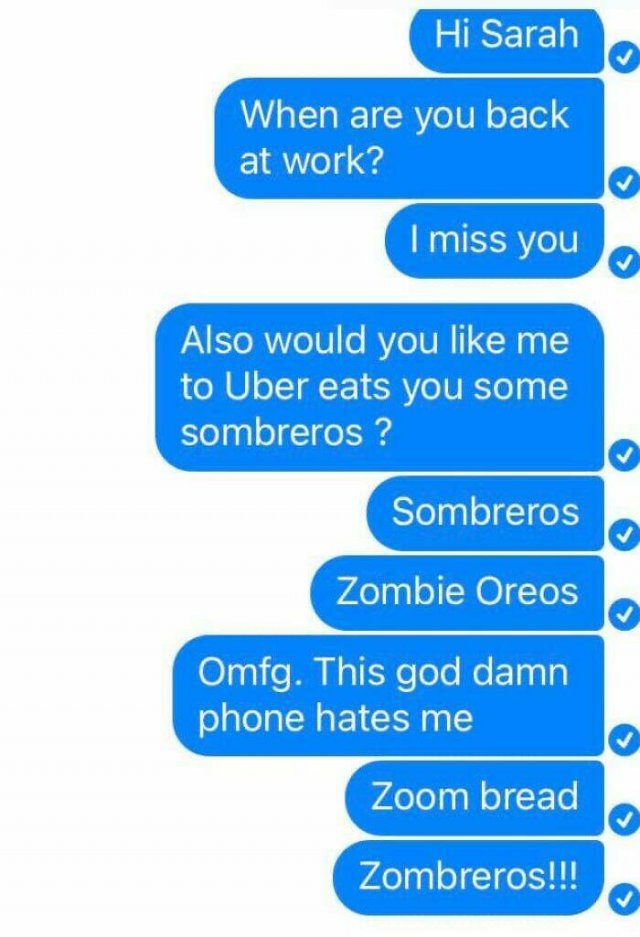 Autocorrect Fails (21 pics)