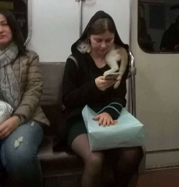 Weird People In The Subway (33 pics)