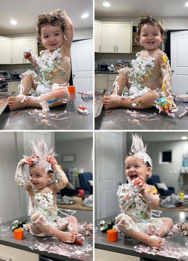 When Children Are Left With Their Fathers (24 pics)