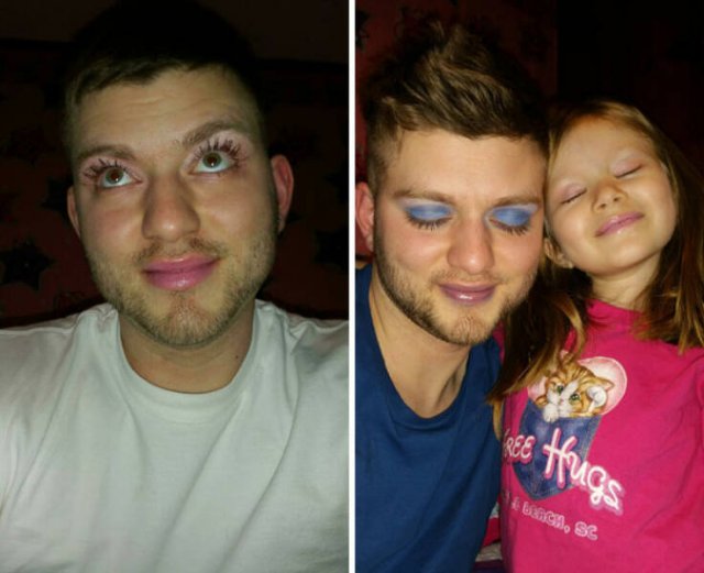 When Children Are Left With Their Fathers (24 pics) When Children Are Left With Their Fathers (24 pics)