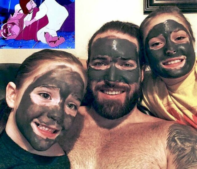 When Children Are Left With Their Fathers (24 pics)