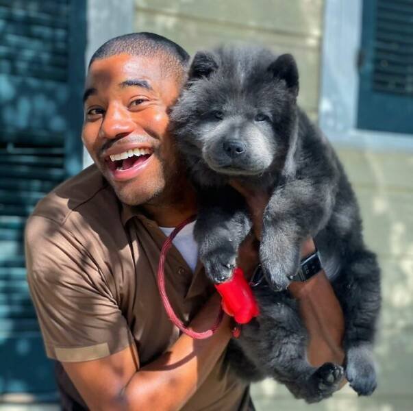 The Postman Who Loves Dogs Very Much (25 pics)
