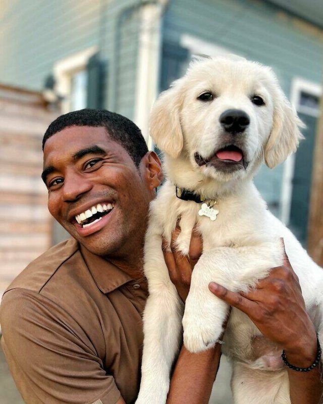 The Postman Who Loves Dogs Very Much (25 pics)