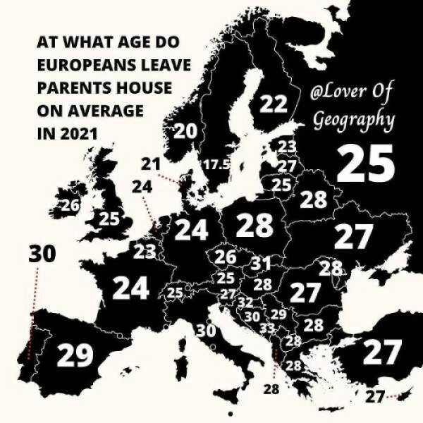 Interesting Data And Maps (20 pics)