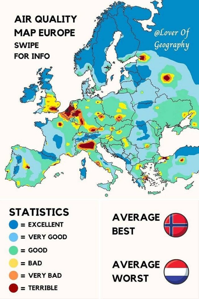 Interesting Data And Maps (20 pics)