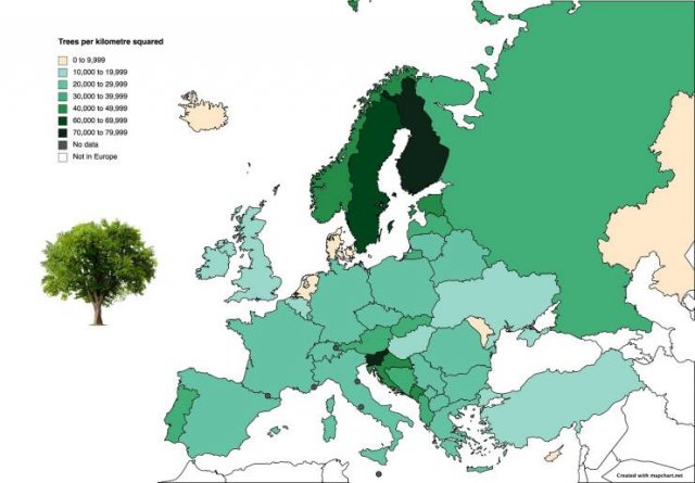 Interesting Data And Maps (20 pics)