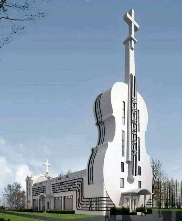 Unusual Uses Of Musical Instruments (23 pics)