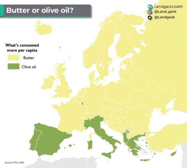 Interesting Data And Maps (20 pics)