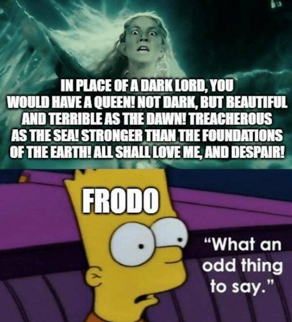 ''LOTR'' Memes (18 pics)