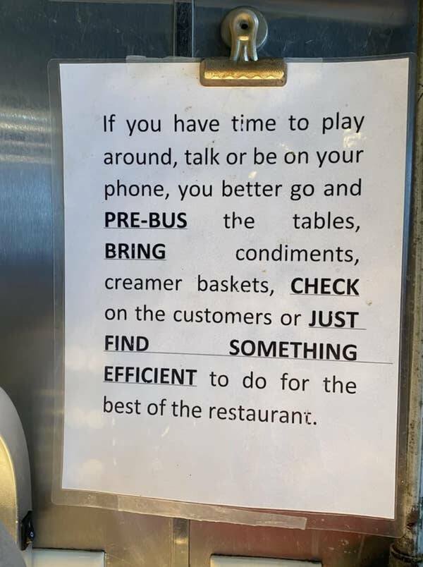 The Downside Of Working In Restaurants (26 pics) The Downside Of Working In Restaurants (26 pics)