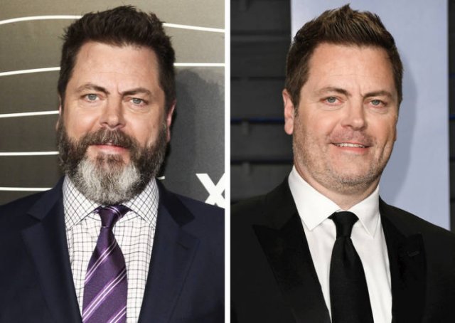 Famous Men With And Without Beards (17 pics) Famous Men With And Without Beards (17 pics)