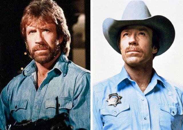 Famous Men With And Without Beards (17 pics)