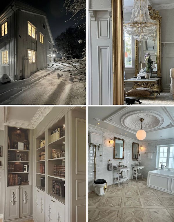 Beautiful And Unusual Vintage Houses (23 pics)