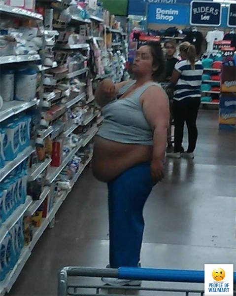 Odd People In Stores (41 pics)