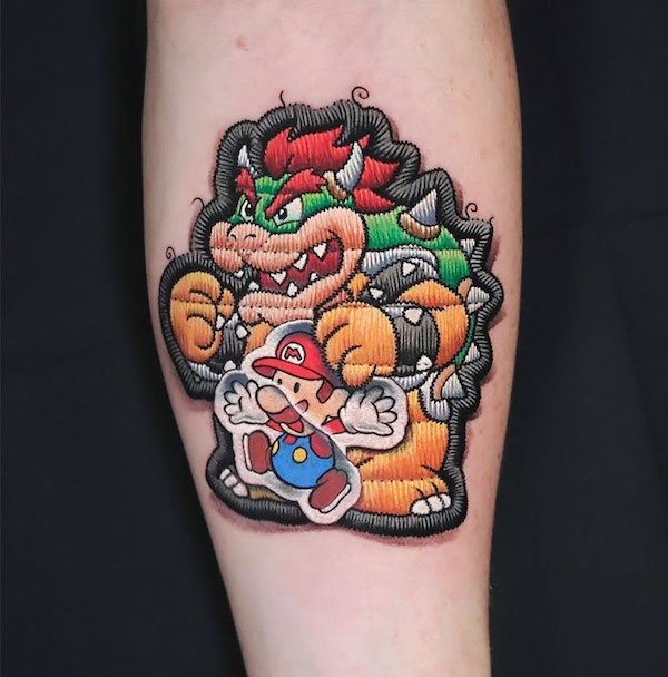 Unusual And Cool 3D Tattoos (29 pics)