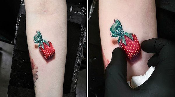Unusual And Cool 3D Tattoos (29 pics)