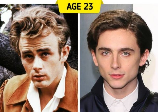 Celebrities Of The Past Against Celebrities Of The Present (14 pics) Celebrities Of The Past Against Celebrities Of The Present (14 pics)