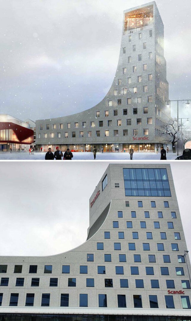 Architectural Expectations Against Reality (25 pics)