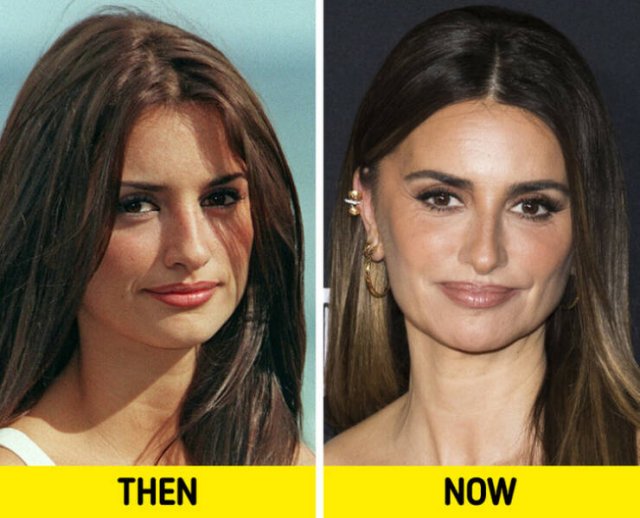 Celebrities Then And Now (14 pics) Celebrities Then And Now (14 pics)
